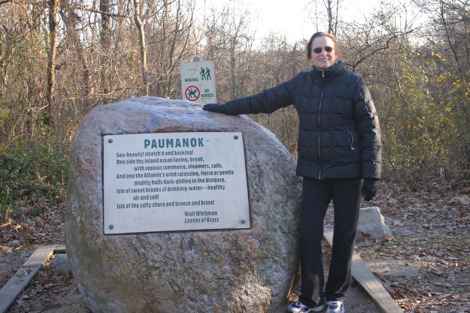 Walt Whitman Trail at West Hills County Park 1