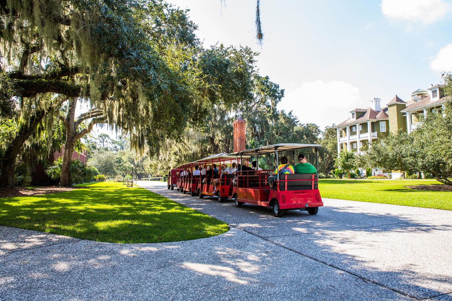 Mosaic Jekyll Island Museum Landmark Historic Trolley Tour 0