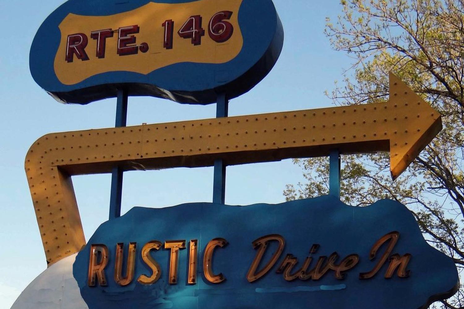 Rustic Tri View Drive In 4