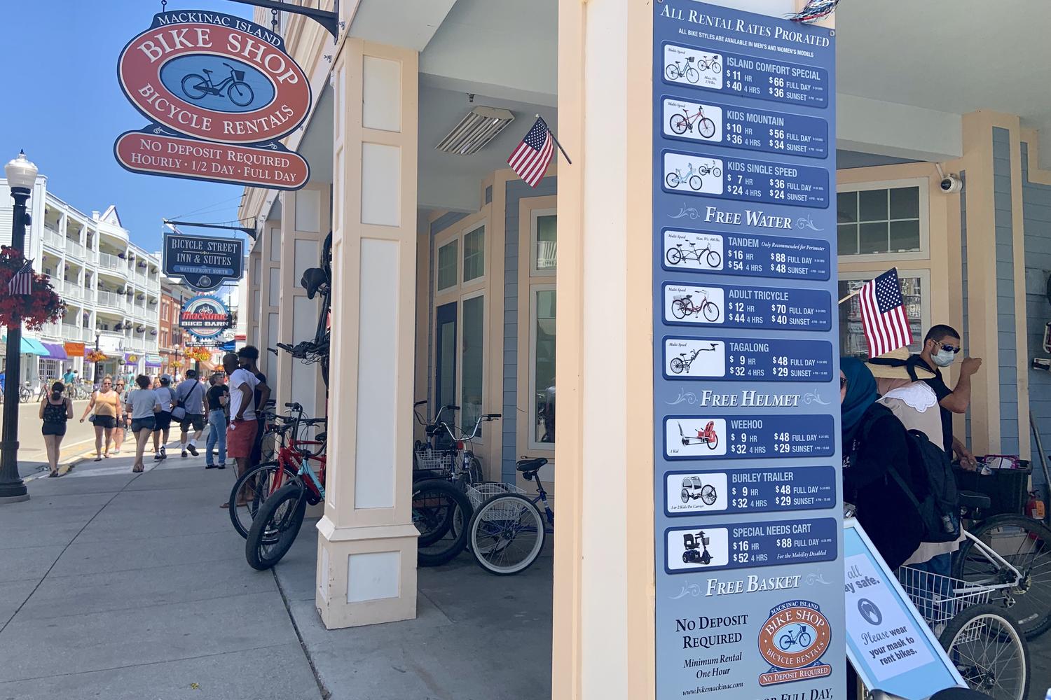 Mackinac Island Bike Shop 3