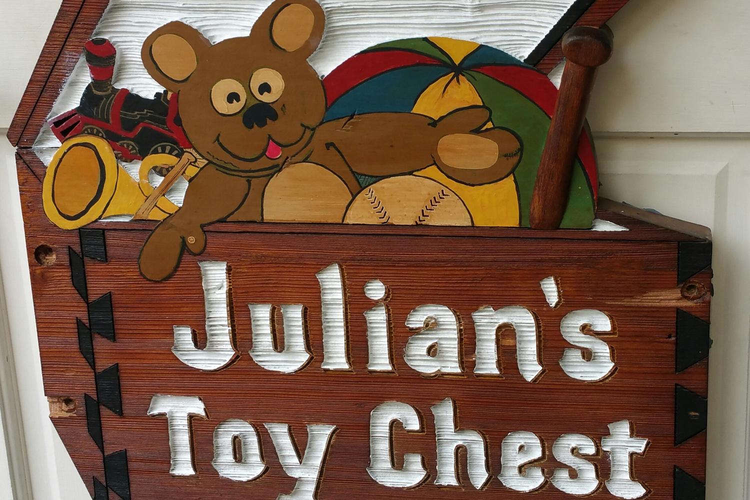 Faith's Embroidery & Julian's Toy Chest 5