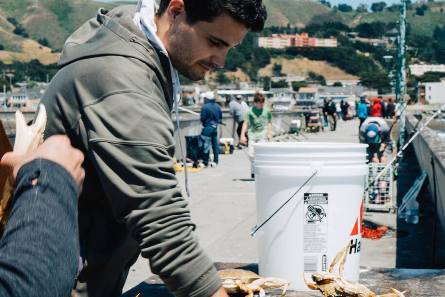 Crabbing Under the Golden Gate Bridge 2