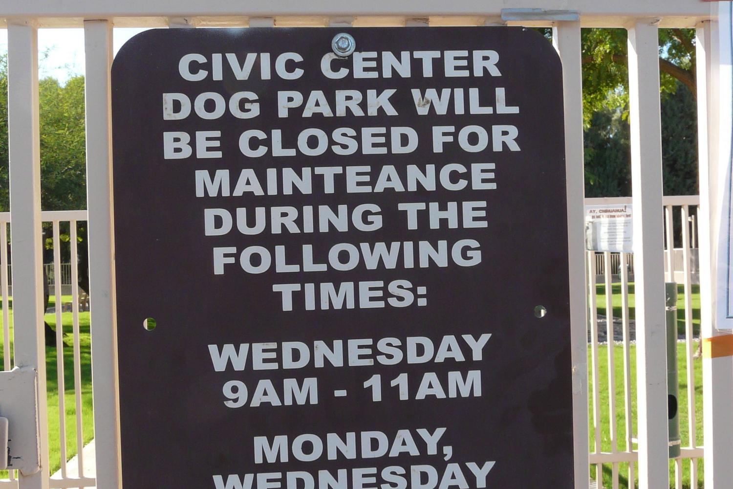Civic Center Dog Park 2
