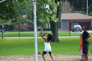 Grosse Pointe Woods Dog Park at Lake Front Park